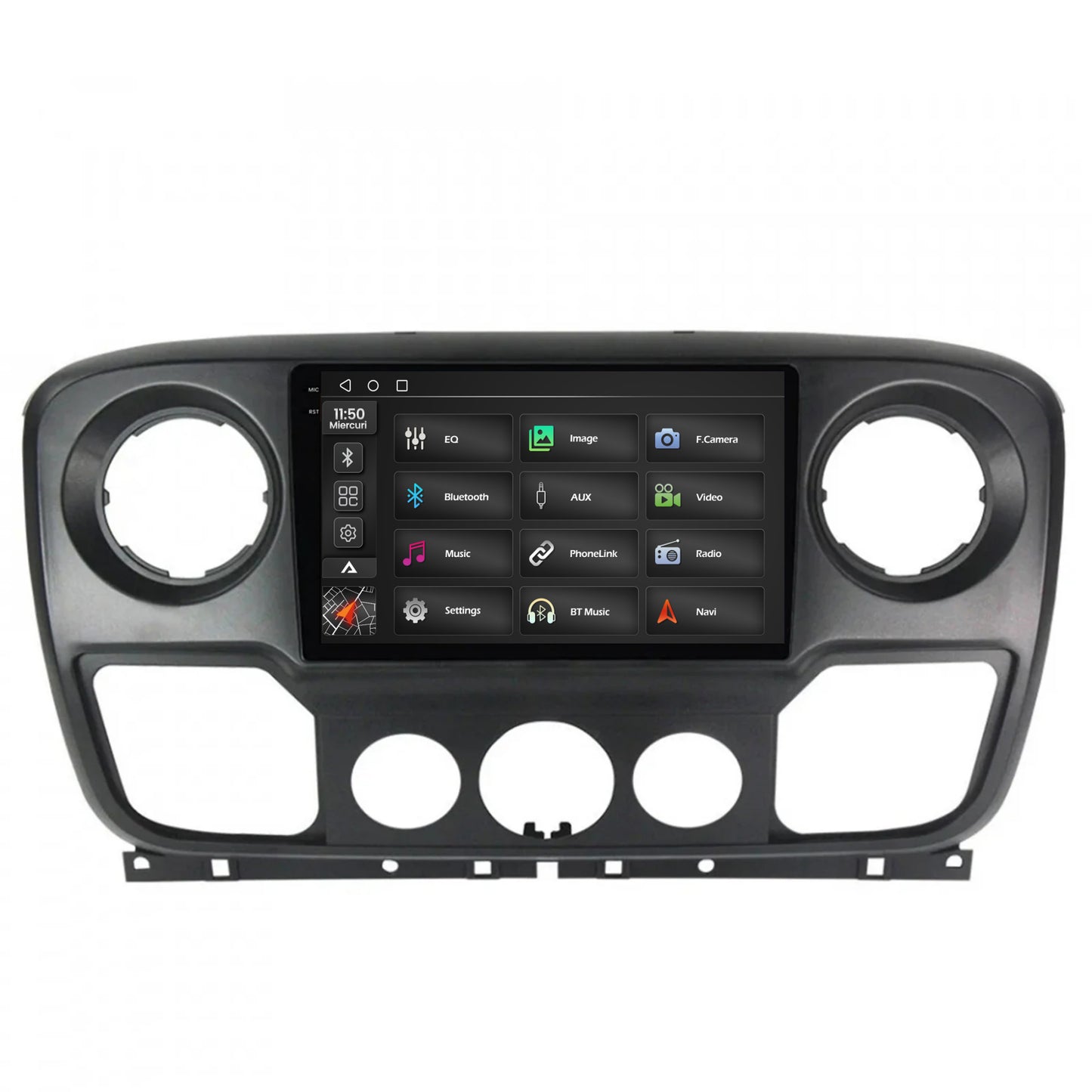 Navigatie 2K Opel Movano / Renault Master / Nissan NV400 (2011-2021), Android, S-Quadcore / 4GB RAM + 64GB ROM, 10.36 Inch - AD-BGS100042K+AD-BGRKIT388V2