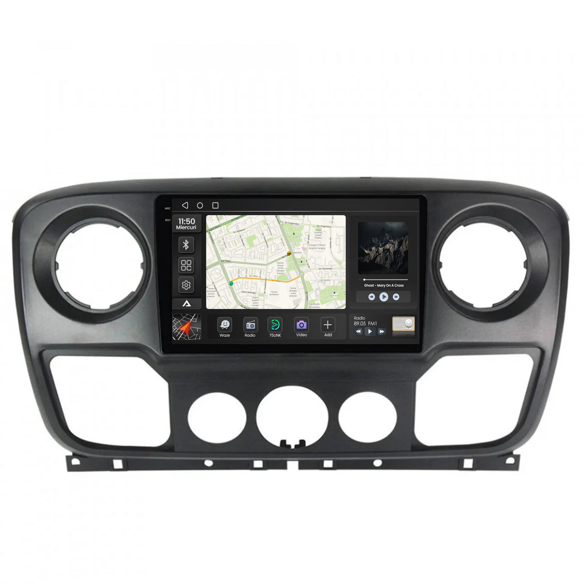 Navigatie 2K Opel Movano / Renault Master / Nissan NV400 (2011-2021), Android, S-Quadcore / 4GB RAM + 64GB ROM, 10.36 Inch - AD-BGS100042K+AD-BGRKIT388V2