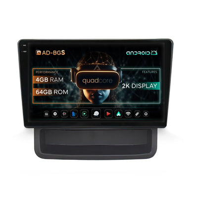 Navigatie 2K Opel Vivaro / Renault Trafic (2010-2014), Android, S-Quadcore / 4GB RAM + 64GB ROM, 10.36 Inch - AD-BGS100042K+AD-BGRKIT392