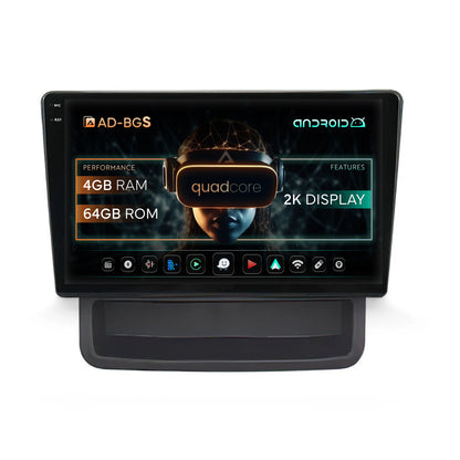 Navigatie 2K Opel Vivaro / Renault Trafic (2010-2014), Android, S-Quadcore / 4GB RAM + 64GB ROM, 10.36 Inch - AD-BGS100042K+AD-BGRKIT392