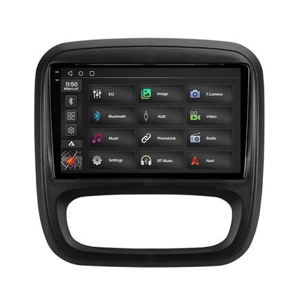 Navigatie 2K Opel Vivaro / Renault Trafic / Fiat Talento (2014-2017), Android, S-Quadcore / 4GB RAM + 64GB ROM, 9.5 Inch - AD-BGS90042K+AD-BGRKIT389