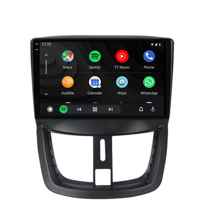 Navigatie 2K Peugeot 207, Android, S-Quadcore / 4GB RAM + 64GB ROM, 9.5 Inch - AD-BGS90042K+AD-BGRKIT263