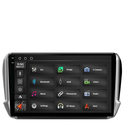 Navigatie 2K Peugeot 208/2008 (2012+), Android, S-Quadcore / 4GB RAM + 64GB ROM, 10.36 Inch - AD-BGS100042K+AD-BGRKIT258