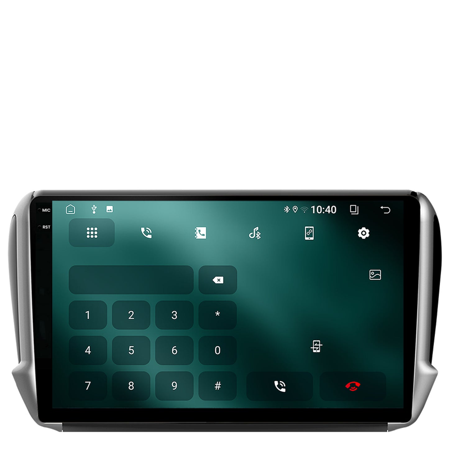 Navigatie 2K Peugeot 208/2008 (2012+), Android, S-Quadcore / 4GB RAM + 64GB ROM, 10.36 Inch - AD-BGS100042K+AD-BGRKIT258