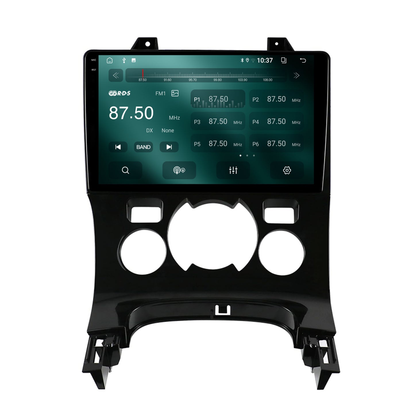 Navigatie 2K Peugeot 3008/5008, Android, S-Quadcore / 4GB RAM + 64GB ROM, 9.5 Inch - AD-BGS90042K+AD-BGRKIT259