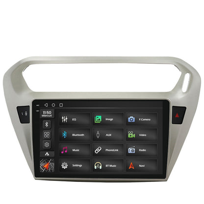Navigatie 2K Peugeot 301 / Citroen C-Elysee, Android, S-Quadcore / 4GB RAM + 64GB ROM, 9.5 Inch - AD-BGS90042K+AD-BGRKIT255