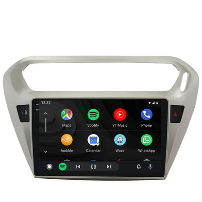 Navigatie 2K Peugeot 301 / Citroen C-Elysee, Android, S-Quadcore / 4GB RAM + 64GB ROM, 9.5 Inch - AD-BGS90042K+AD-BGRKIT255