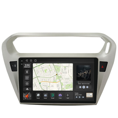 Navigatie 2K Peugeot 301 / Citroen C-Elysee, Android, S-Quadcore / 4GB RAM + 64GB ROM, 9.5 Inch - AD-BGS90042K+AD-BGRKIT255