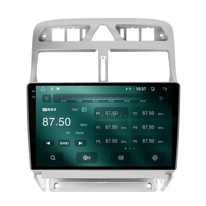 Navigatie 2K Peugeot 307, Android, S-Quadcore / 4GB RAM + 64GB ROM, 9.5 Inch - AD-BGS90042K+AD-BGRKIT266