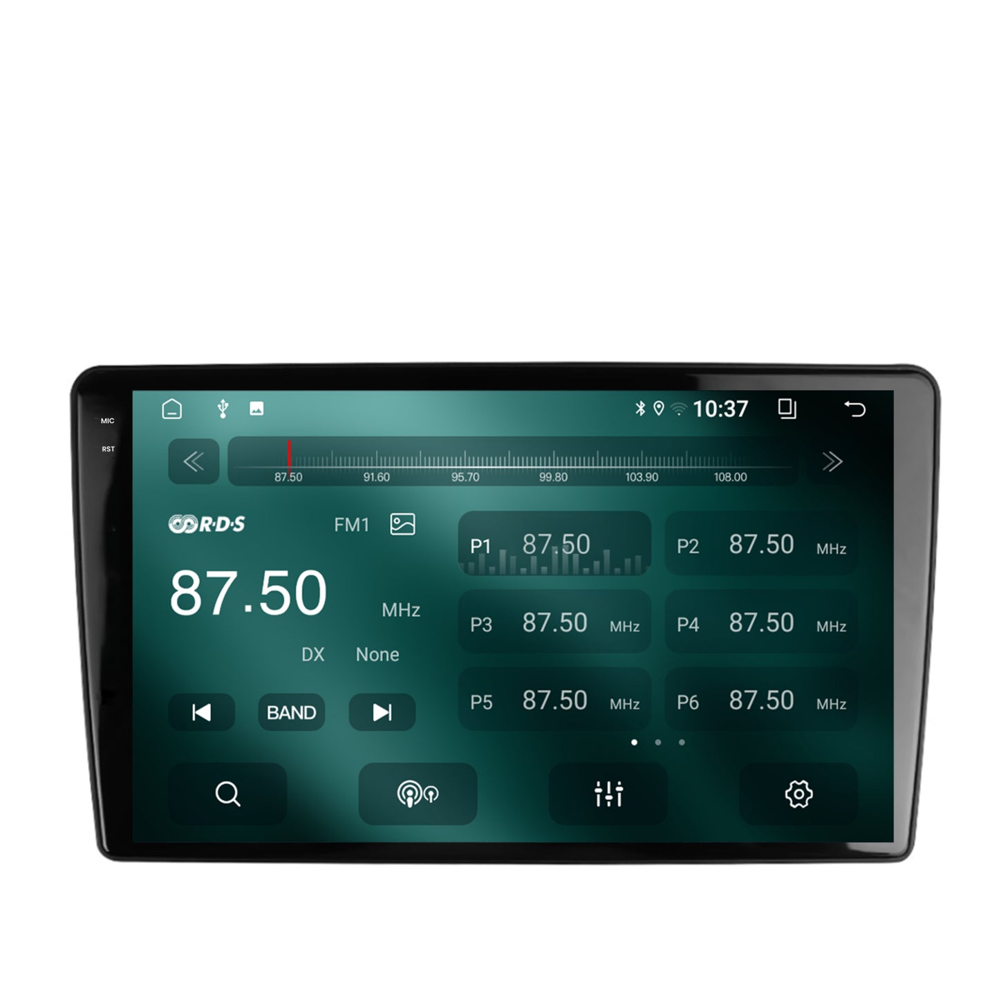 Navigatie 2K Peugeot 307, Android, S-Quadcore / 4GB RAM + 64GB ROM, 9.5 Inch - AD-BGS90042K+AD-BGRKIT266S