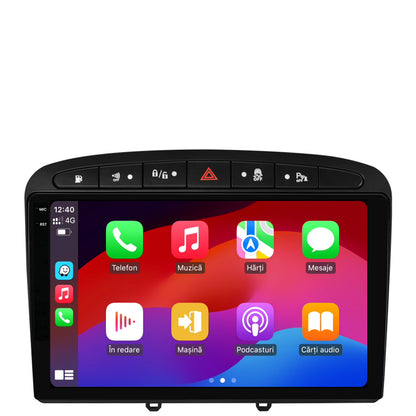Navigatie 2K Peugeot 308/408 (2008-2013), Android, S-Quadcore / 4GB RAM + 64GB ROM, 9.5 Inch - AD-BGS90042K+AD-BGRKIT265