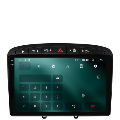 Navigatie 2K Peugeot 308/408 (2008-2013), Android, S-Quadcore / 4GB RAM + 64GB ROM, 9.5 Inch - AD-BGS90042K+AD-BGRKIT265