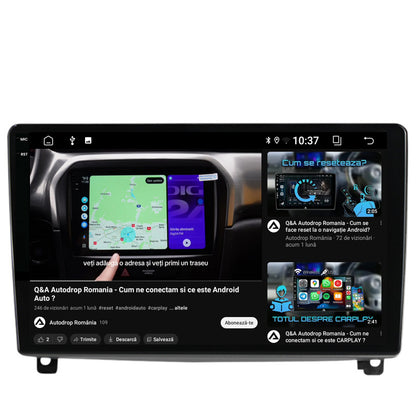 Navigatie 2K Peugeot 407 (2004-2011), Android, S-Quadcore / 4GB RAM + 64GB ROM, 9.5 Inch - AD-BGS90042K+AD-BGRKIT266V3