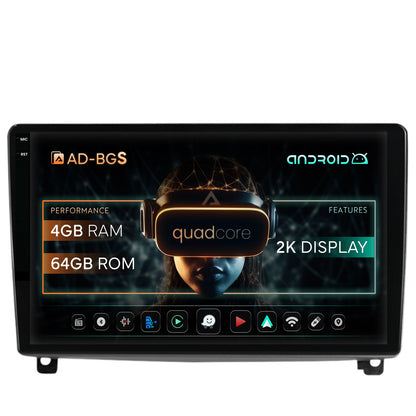 Navigatie 2K Peugeot 407 (2004-2011), Android, S-Quadcore / 4GB RAM + 64GB ROM, 9.5 Inch - AD-BGS90042K+AD-BGRKIT266V3
