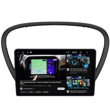 Navigatie 2K Peugeot 607 (2004-2011), Android, S-Quadcore / 4GB RAM + 64GB ROM, 9.5 Inch - AD-BGS90042K+AD-BGRKIT266V4