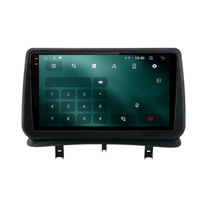 Navigatie 2K Renault Clio 3 (2005-2013), Android, S-Quadcore / 4GB RAM + 64GB ROM, 9.5 Inch - AD-BGS90042K+AD-BGRKIT371V2