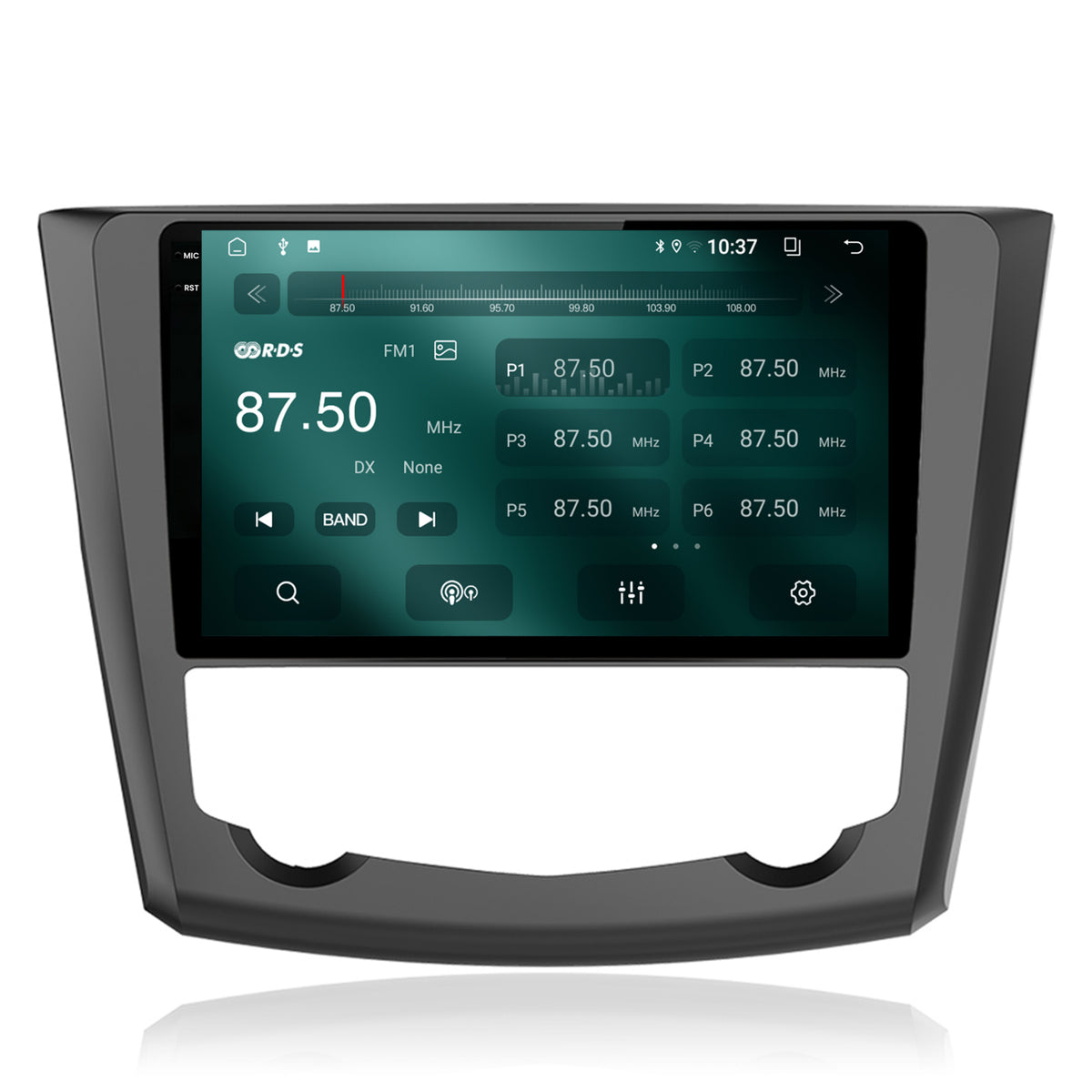 Navigatie 2K Renault Kadjar, Android, S-Quadcore / 4GB RAM + 64GB ROM, 9.5 Inch - AD-BGS90042K+AD-BGRKIT364