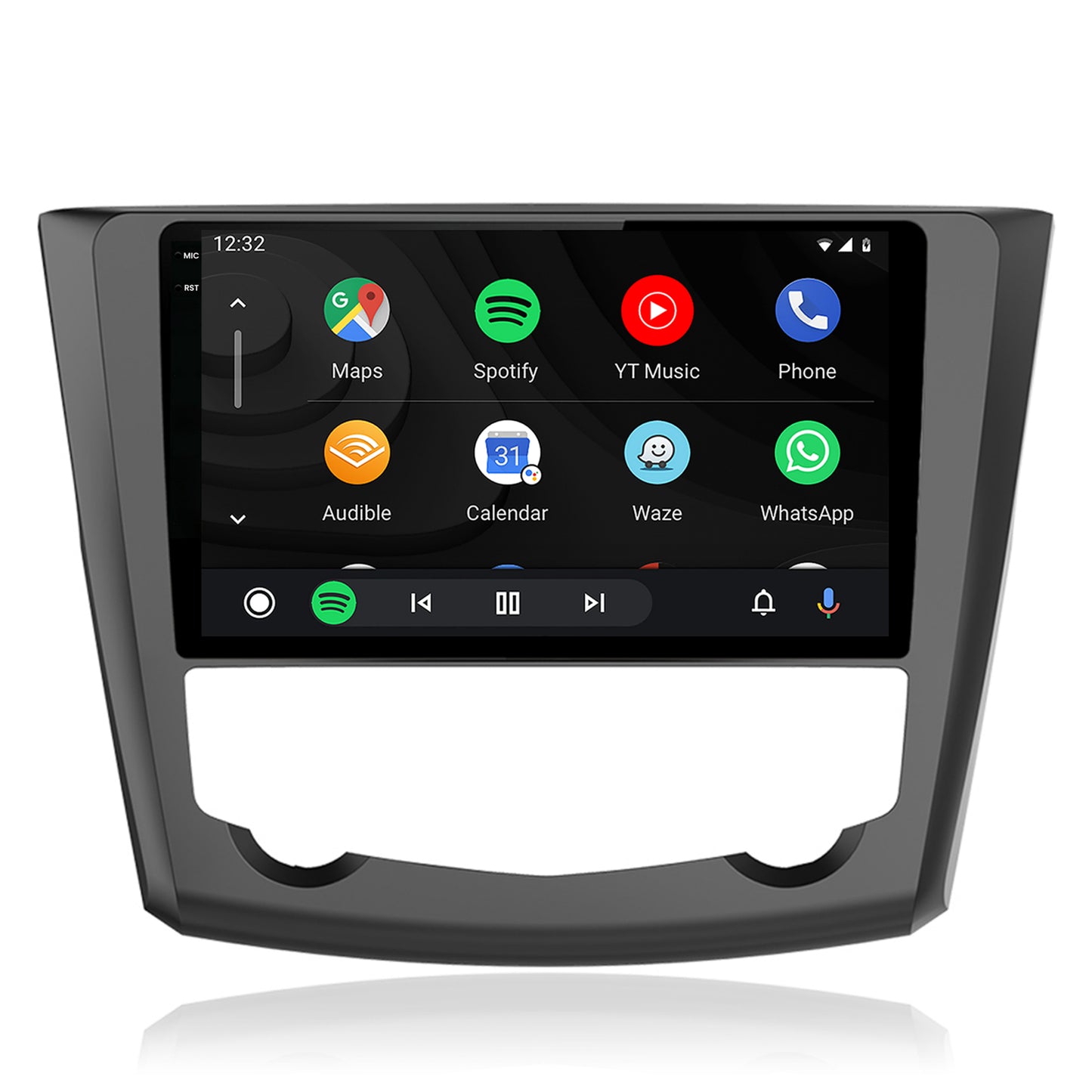 Navigatie 2K Renault Kadjar, Android, S-Quadcore / 4GB RAM + 64GB ROM, 9.5 Inch - AD-BGS90042K+AD-BGRKIT364