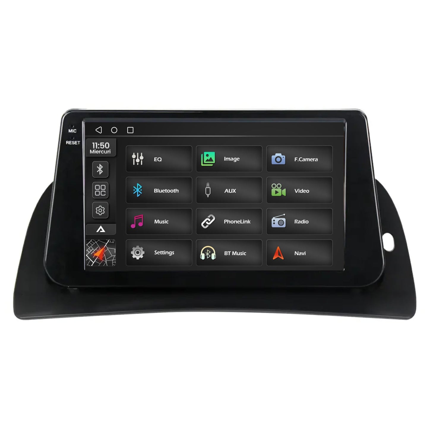 Navigatie 2K Renault Kangoo (2008-2021), Android, S-Quadcore / 4GB RAM + 64GB ROM, 9.5 Inch - AD-BGS90042K+AD-BGRKIT373