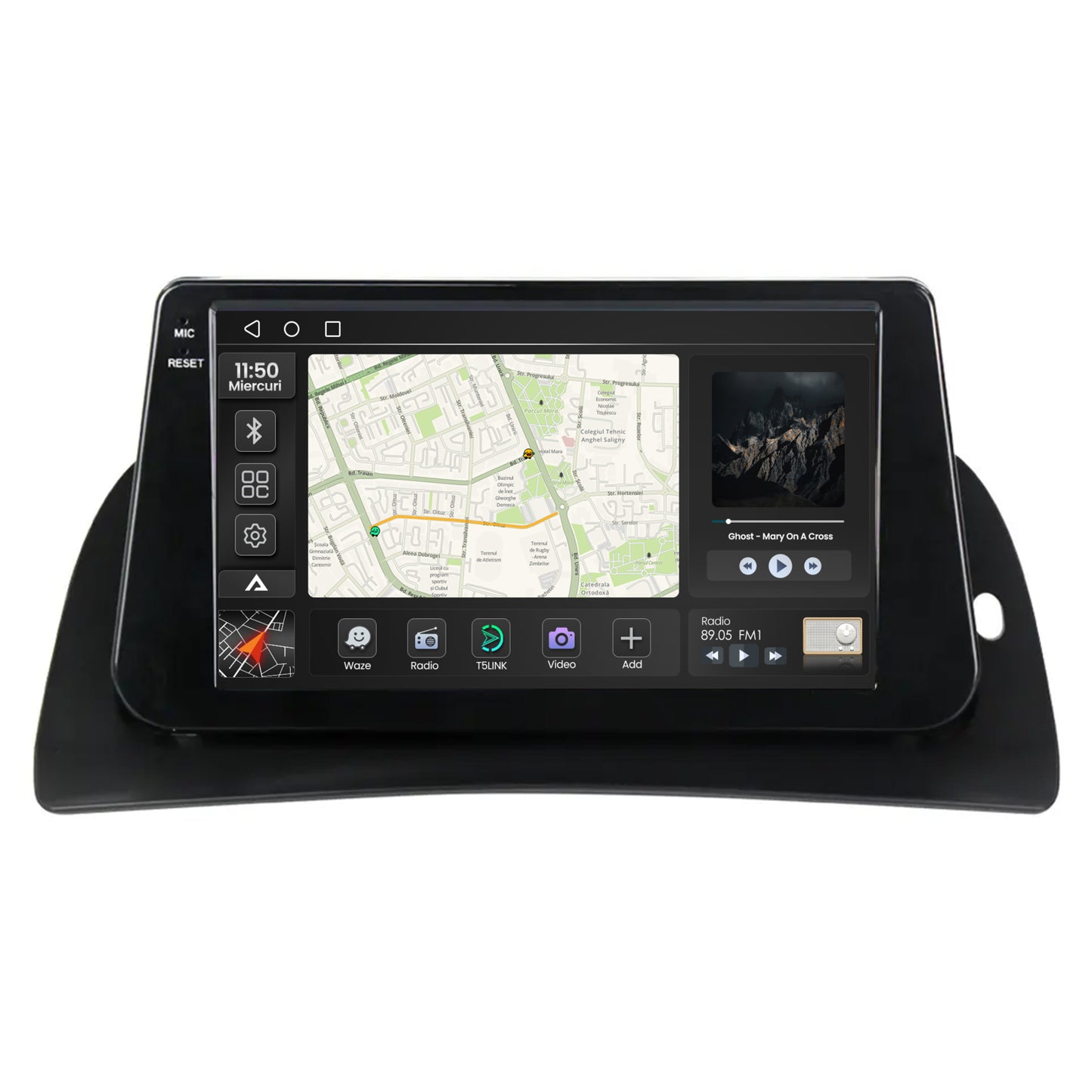 Navigatie 2K Renault Kangoo (2008-2021), Android, S-Quadcore / 4GB RAM + 64GB ROM, 9.5 Inch - AD-BGS90042K+AD-BGRKIT373