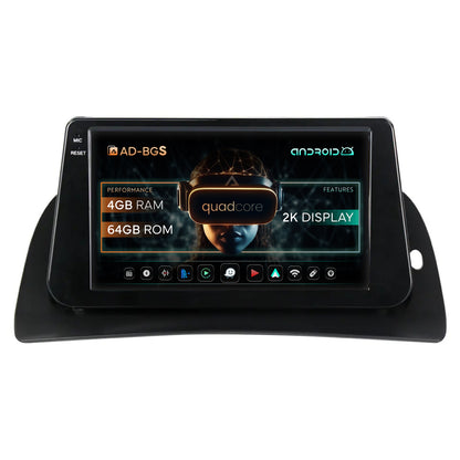 Navigatie 2K Renault Kangoo (2008-2021), Android, S-Quadcore / 4GB RAM + 64GB ROM, 9.5 Inch - AD-BGS90042K+AD-BGRKIT373