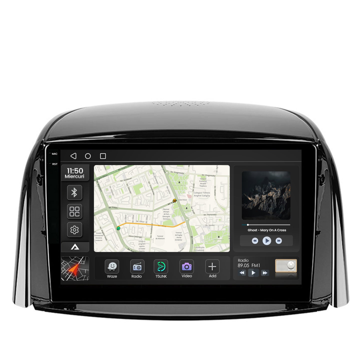 Navigatie 2K Renault Koleos (2009-2016), Android, S-Quadcore / 4GB RAM + 64GB ROM, 9.5 Inch - AD-BGS90042K+AD-BGRKIT365