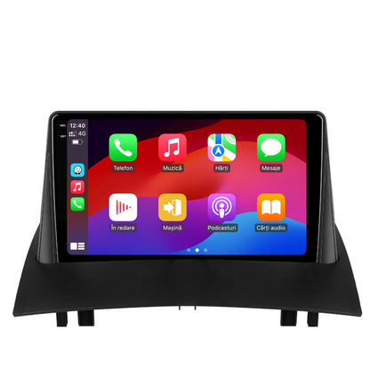 Navigatie 2K Renault Megane 2 (2002-2009), Android, S-Quadcore / 4GB RAM + 64GB ROM, 9.5 Inch - AD-BGS90042K+AD-BGRKIT371