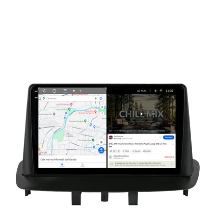 Navigatie 2K Renault Megane 3 / Fluence (2009-2016), Android, S-Quadcore / 4GB RAM + 64GB ROM, 9.5 Inch - AD-BGS90042K+AD-BGRKIT372
