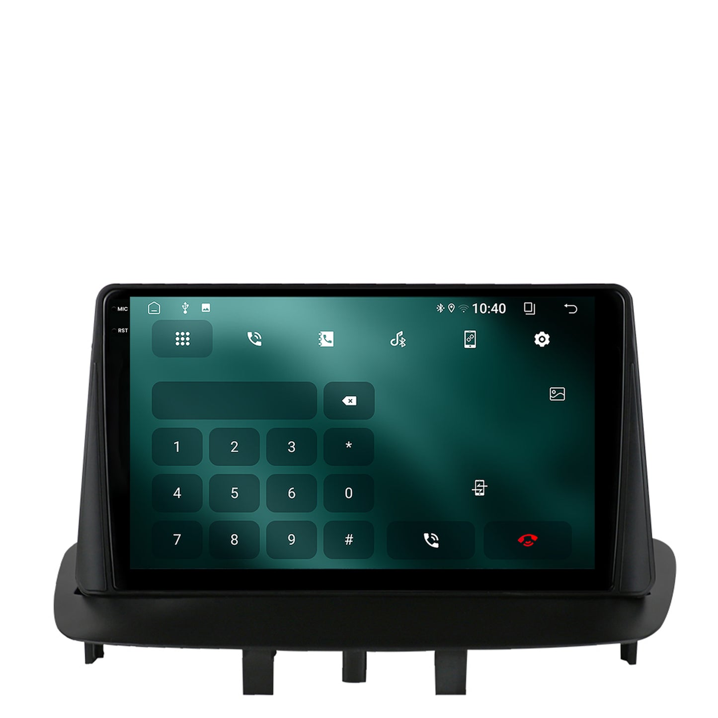 Navigatie 2K Renault Megane 3 / Fluence (2009-2016), Android, S-Quadcore / 4GB RAM + 64GB ROM, 9.5 Inch - AD-BGS90042K+AD-BGRKIT372