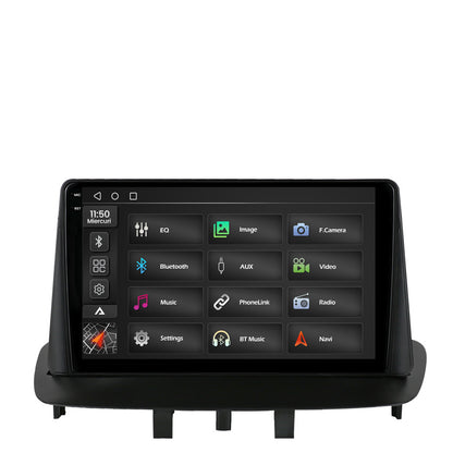 Navigatie 2K Renault Megane 3 / Fluence (2009-2016), Android, S-Quadcore / 4GB RAM + 64GB ROM, 9.5 Inch - AD-BGS90042K+AD-BGRKIT372