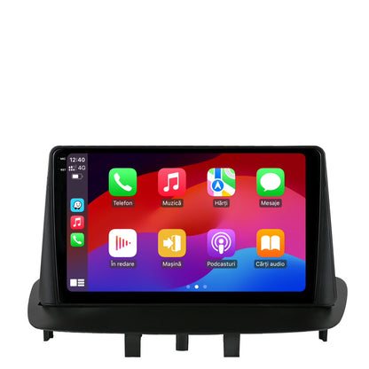 Navigatie 2K Renault Megane 3 / Fluence (2009-2016), Android, S-Quadcore / 4GB RAM + 64GB ROM, 9.5 Inch - AD-BGS90042K+AD-BGRKIT372