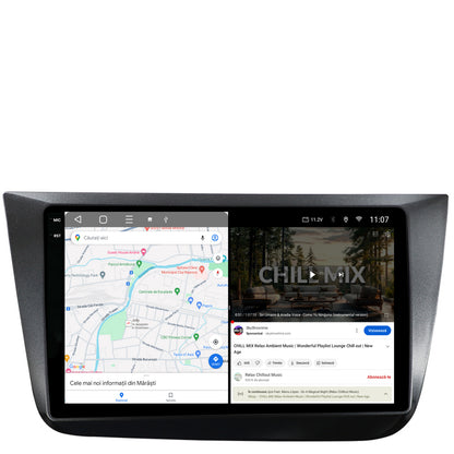 Navigatie 2K Seat Altea/Toledo (2005-2012), Android, S-Quadcore / 4GB RAM + 64GB ROM, 9.5 Inch - AD-BGS90042K+AD-BGRKIT055
