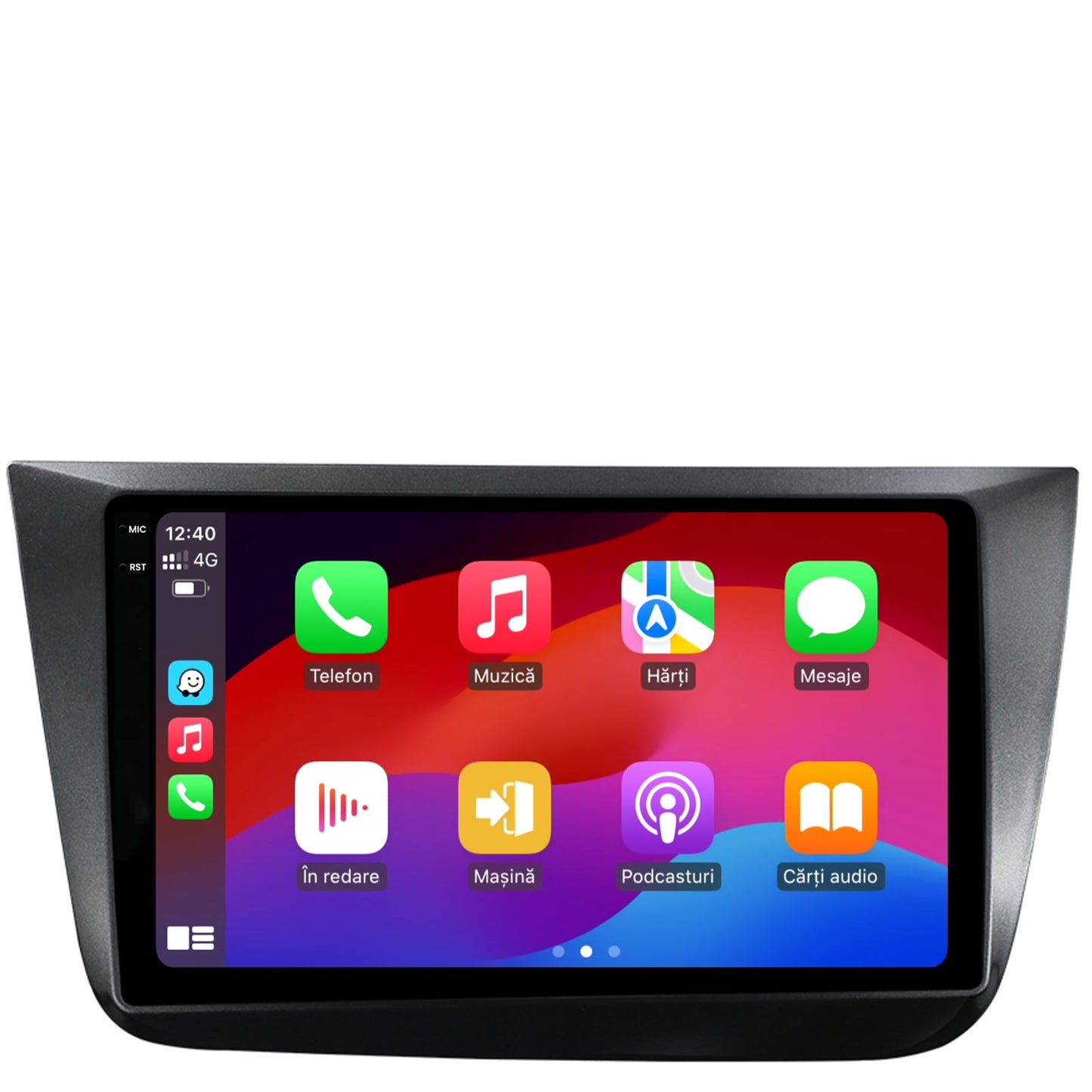 Navigatie 2K Seat Altea/Toledo (2005-2012), Android, S-Quadcore / 4GB RAM + 64GB ROM, 9.5 Inch - AD-BGS90042K+AD-BGRKIT055