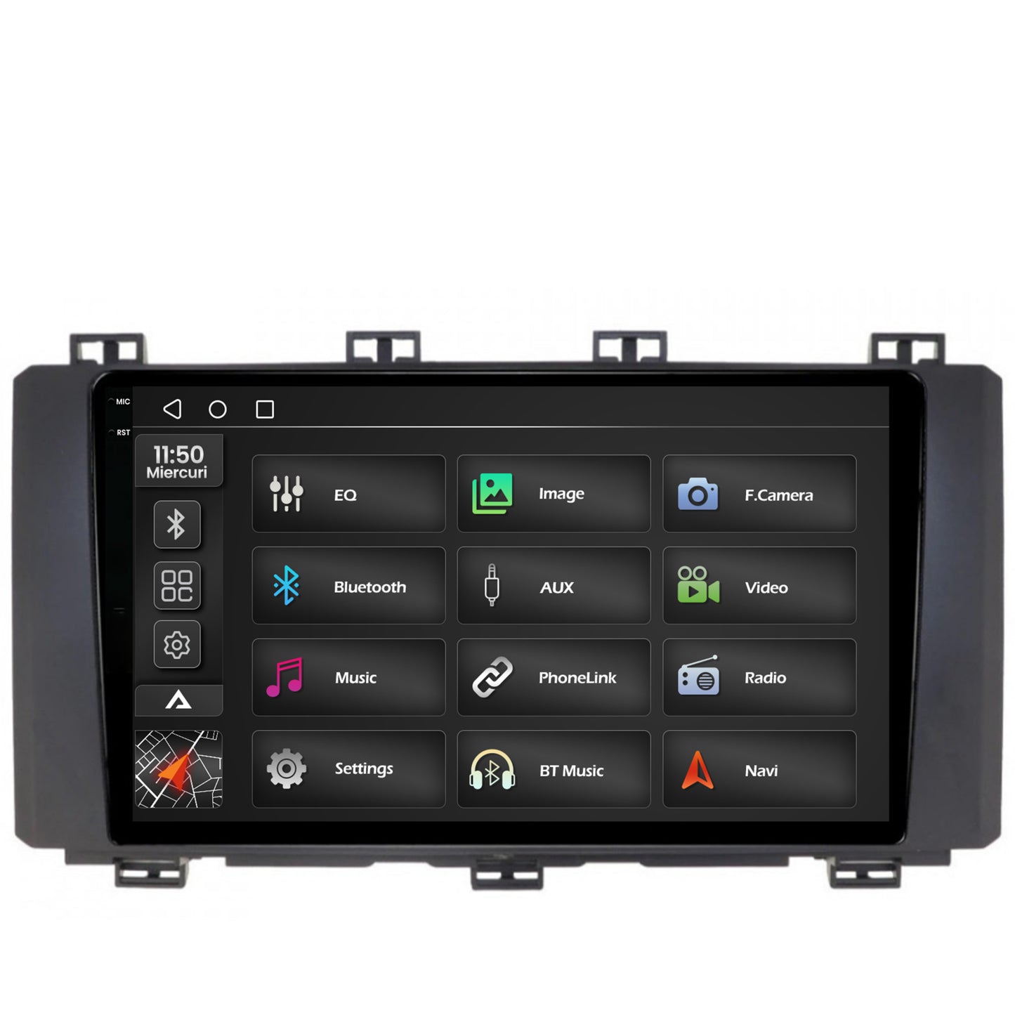 Navigatie 2K Seat Ateca (2016-Prezent), Android, S-Quadcore / 4GB RAM + 64GB ROM, 9.5 Inch - AD-BGS90042K+AD-BGRKIT001