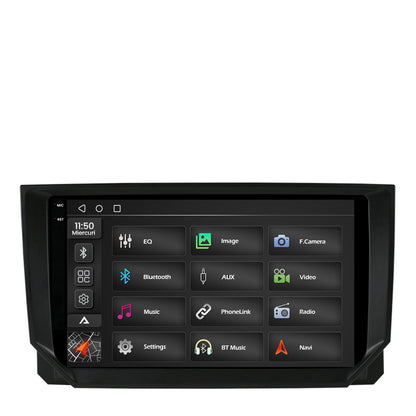 Navigatie 2K Seat Ibiza / Arona (2017-2021), Android, S-Quadcore / 4GB RAM + 64GB ROM, 9.5 Inch - AD-BGS90042K+AD-BGRKIT045