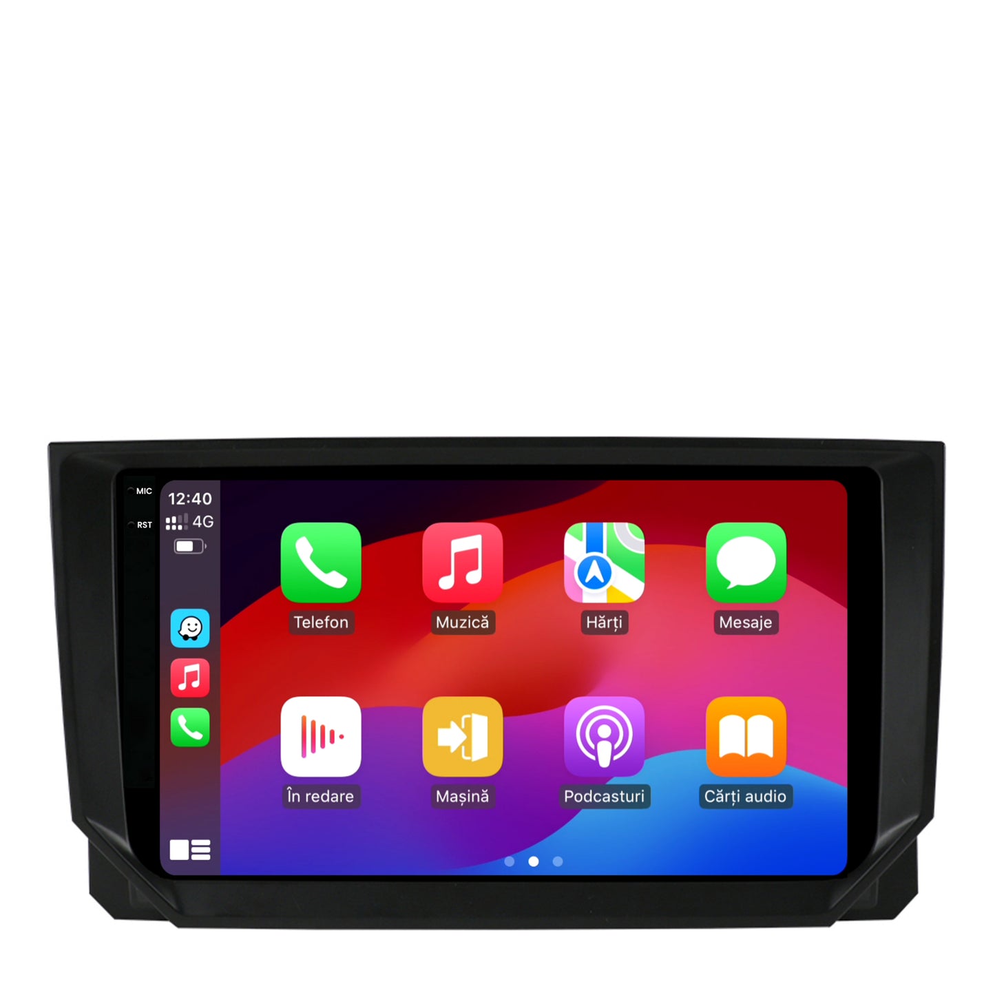 Navigatie 2K Seat Ibiza / Arona (2017-2021), Android, S-Quadcore / 4GB RAM + 64GB ROM, 9.5 Inch - AD-BGS90042K+AD-BGRKIT045