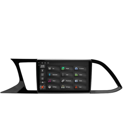 Navigatie 2K Seat Leon 3 (2014-2020), Android, S-Quadcore / 4GB RAM + 64GB ROM, 9.5 Inch - AD-BGS90042K+AD-BGRKIT047