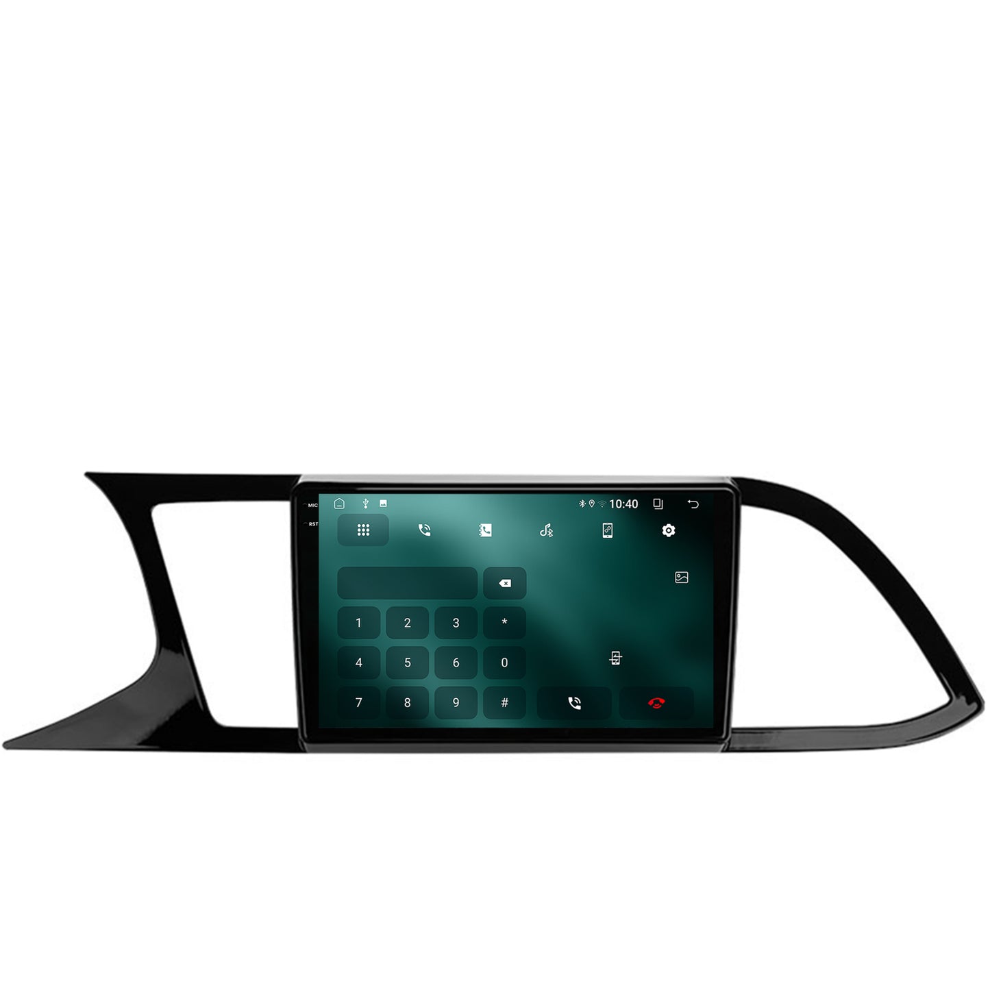 Navigatie 2K Seat Leon 3 (2014-2020), Android, S-Quadcore / 4GB RAM + 64GB ROM, 9.5 Inch - AD-BGS90042K+AD-BGRKIT047