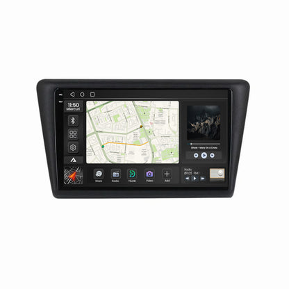 Navigatie 2K Seat Toledo / Skoda Rapid (2012-2019), Android, S-Quadcore / 4GB RAM + 64GB ROM, 9.5 Inch - AD-BGS90042K+AD-BGRKIT026V2