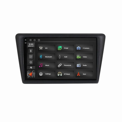 Navigatie 2K Seat Toledo / Skoda Rapid (2012-2019), Android, S-Quadcore / 4GB RAM + 64GB ROM, 9.5 Inch - AD-BGS90042K+AD-BGRKIT026V2