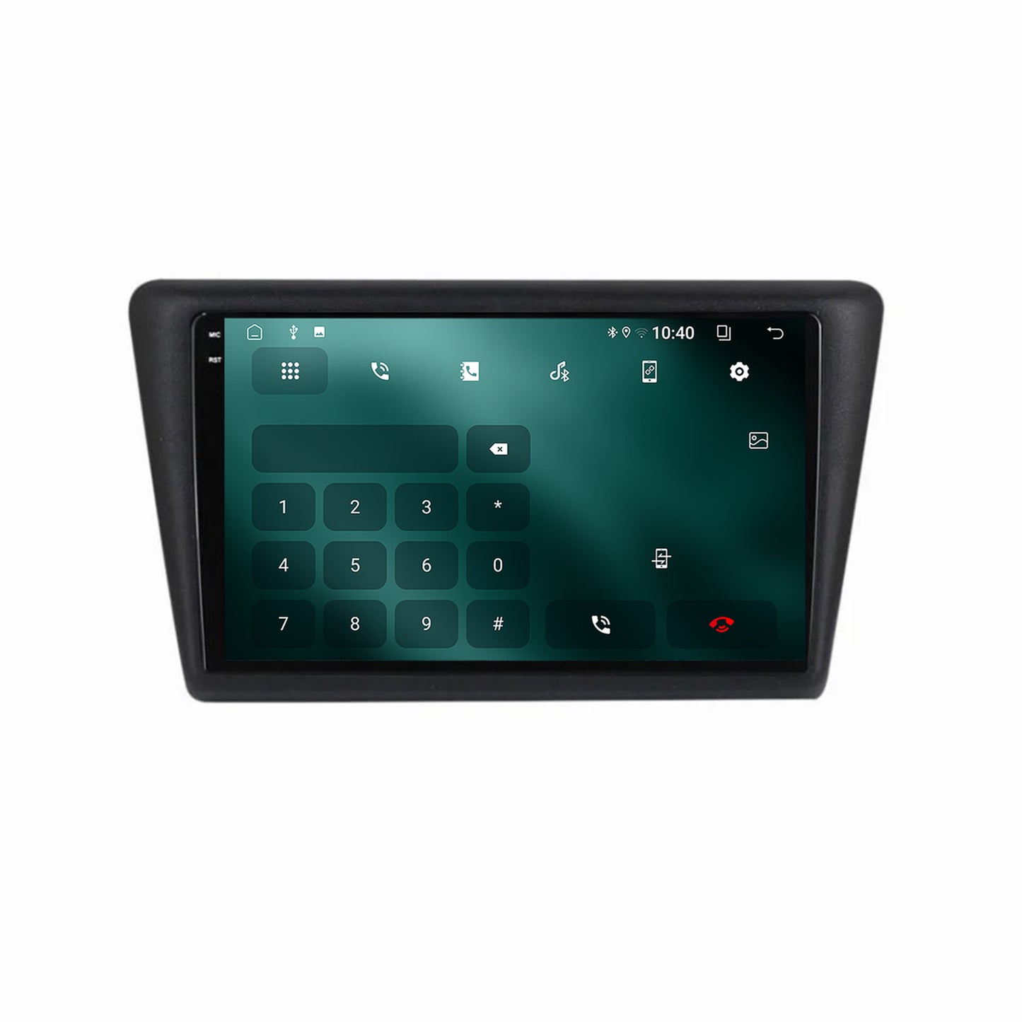 Navigatie 2K Seat Toledo / Skoda Rapid (2012-2019), Android, S-Quadcore / 4GB RAM + 64GB ROM, 9.5 Inch - AD-BGS90042K+AD-BGRKIT026V2