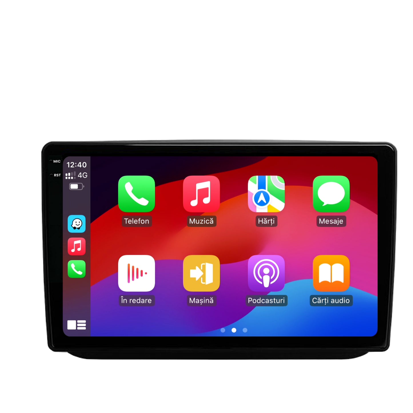 Navigatie 2K Skoda Fabia (2007-2014), Android, S-Quadcore / 4GB RAM + 64GB ROM, 10.36 Inch - AD-BGS100042K+AD-BGRKIT046