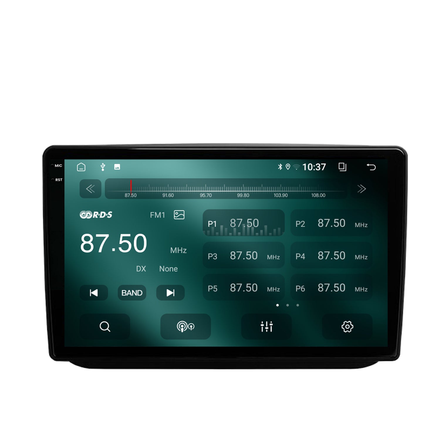 Navigatie 2K Skoda Fabia (2007-2014), Android, S-Quadcore / 4GB RAM + 64GB ROM, 10.36 Inch - AD-BGS100042K+AD-BGRKIT046