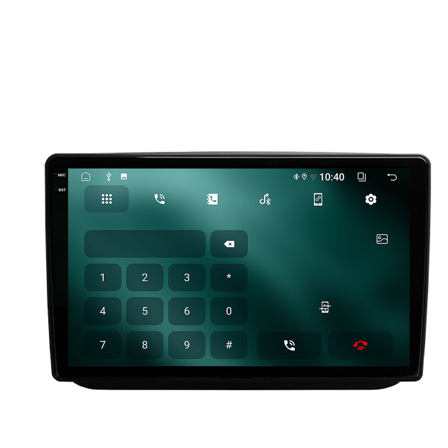 Navigatie 2K Skoda Fabia (2007-2014), Android, S-Quadcore / 4GB RAM + 64GB ROM, 10.36 Inch - AD-BGS100042K+AD-BGRKIT046