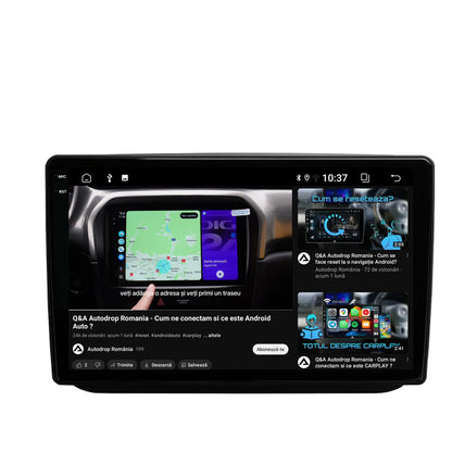 Navigatie 2K Skoda Fabia (2007-2014), Android, S-Quadcore / 4GB RAM + 64GB ROM, 10.36 Inch - AD-BGS100042K+AD-BGRKIT046