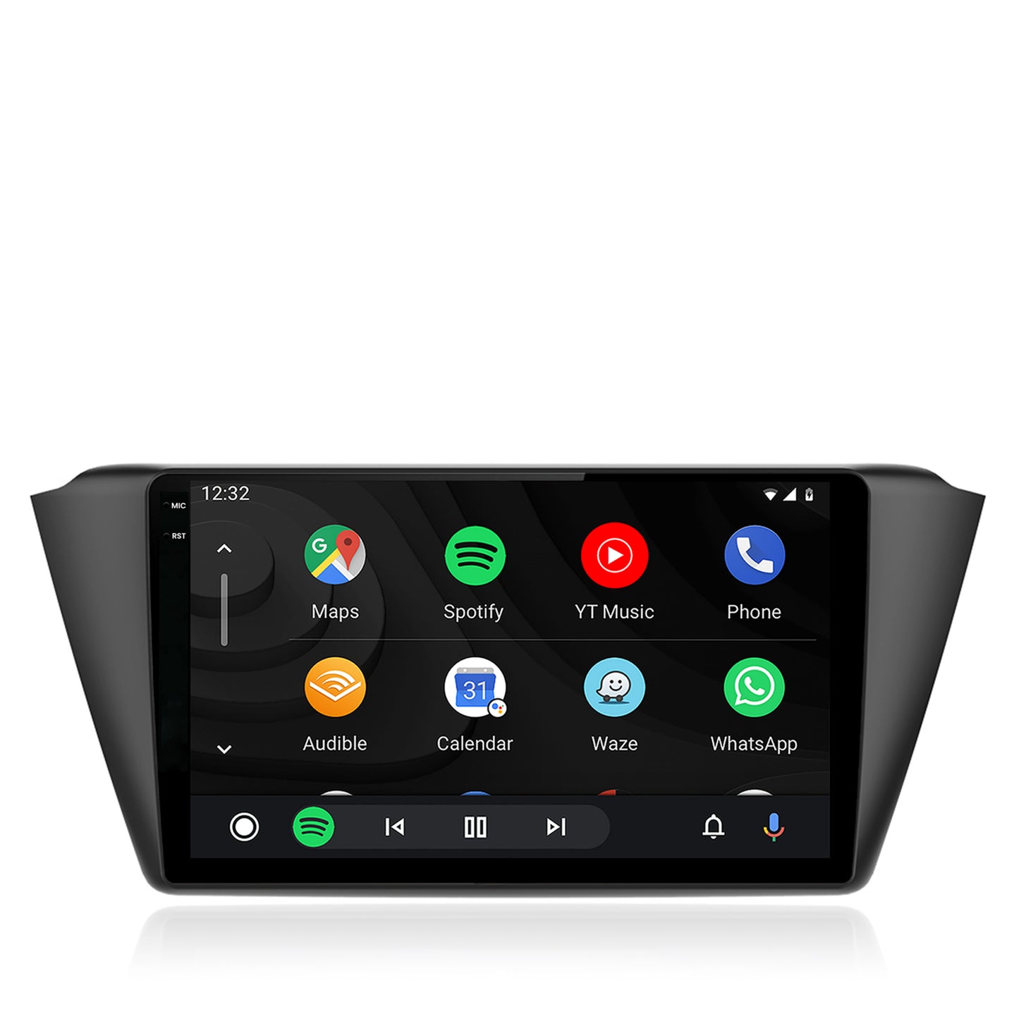Navigatie 2K Skoda Fabia (2015+), Android, S-Quadcore / 4GB RAM + 64GB ROM, 9.5 Inch - AD-BGS90042K+AD-BGRKIT039