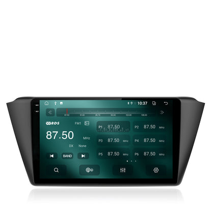 Navigatie 2K Skoda Fabia (2015+), Android, S-Quadcore / 4GB RAM + 64GB ROM, 9.5 Inch - AD-BGS90042K+AD-BGRKIT039