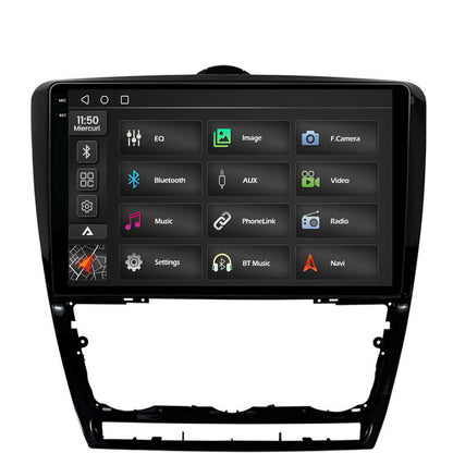 Navigatie 2K Skoda Octavia 2, Android, S-Quadcore / 4GB RAM + 64GB ROM, 10.36 Inch - AD-BGS100042K+AD-BGRKIT048v2