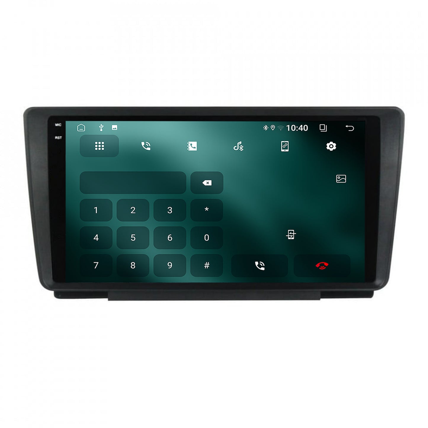 Navigatie 2K Skoda Octavia 2, Android, S-Quadcore / 4GB RAM + 64GB ROM, 9.5 Inch - AD-BGS90042K+AD-BGRKIT038