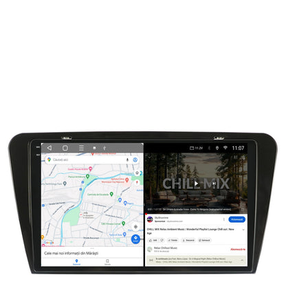 Navigatie 2K Skoda Octavia 3 (2013-2018), Android, S-Quadcore / 4GB RAM + 64GB ROM, 10.36 Inch - AD-BGS100042K+AD-BGRKIT026